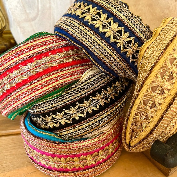 New! The “Fairycore” Flat Glitzy Woven Statement Headband - Picture 3 of 7